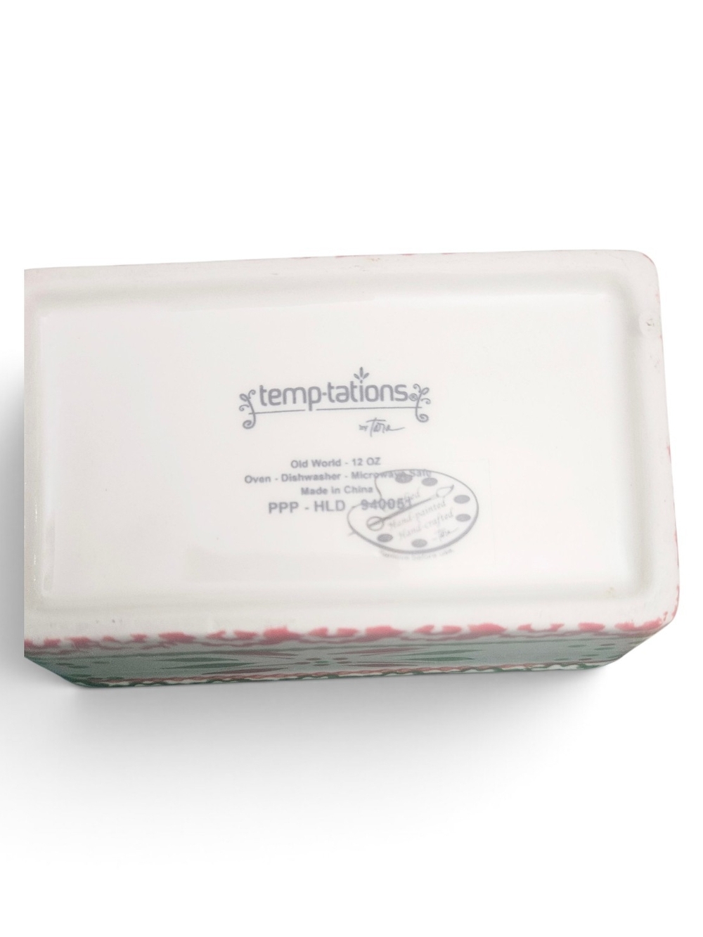 Temp-tations by Tara Old World Holiday Mini Loaf Pans Set of 2 – 12 Oz Ceramic - Picture 6 of 6